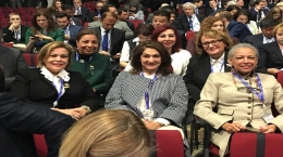 تشاركة الشيخه حصه الصباح رئيس مجلس سيدات الاعمال واعضاء المجلس منتدى بطرسبورغ الاقتصادي بروسيا يونيو 2017