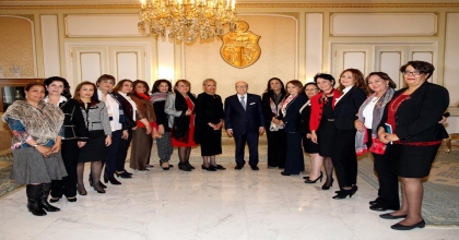 تصريحات الشيخه حصه الصباح اثناء لقاء رئيس الجمهورية التونيسية عقب مؤتمر المجلس الدولى للنساء بتونس