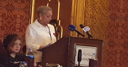 الشيخة حصة الصباح تؤكد أهمية وضع الآليات اللازمة لتعزيز التعاون العربي - الأفريقي ابريل 2016