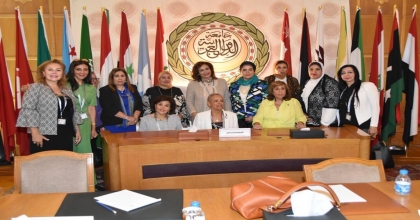 فوز ممثلة الكويت الشيخه حصه سعد الصباح برئاسة مجلس سيدات الأعمال العرب 2018/2022