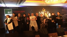 تكريم الدكتورة الشيخه حصه الصباح فى العاصمة البريطانية المراة العربية لعام 2015