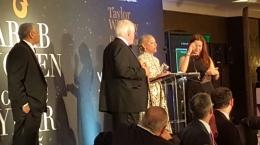 تكريم الدكتورة الشيخه حصه الصباح فى العاصمة البريطانية المراة العربية لعام 2015