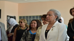 زيارة الشيخه حصه ووفد من المجلس الأكاديمية العربية للتكنولوجيا والنقل البحري فى مهرجان السياحة العالمي بالإسكندرية