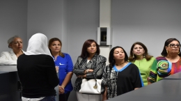 زيارة الشيخه حصه ووفد من المجلس الأكاديمية العربية للتكنولوجيا والنقل البحري فى مهرجان السياحة العالمي بالإسكندرية