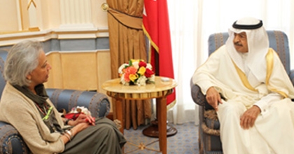 رئيس الوزراء يستقبل رئيسة مجلس سيدات الأعمال العرب