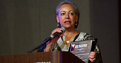 الشيخة حصة تفوز بجائزة عالمية فى ماليزيا